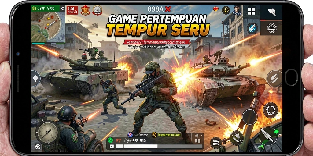 Tampilan gameplay seru dalam 898A dengan grafis memikat.