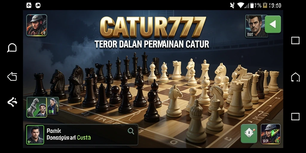 Tangkapan layar gameplay <strong>CATUR777</strong> menampilkan suasana horor dan ketegangan yang mendalam.