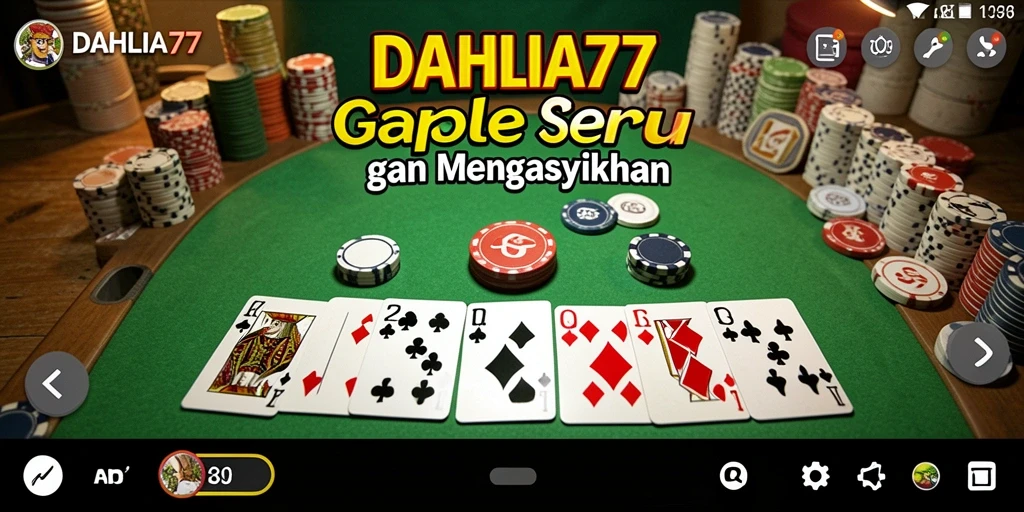 Tampilan gameplay DAHLIA77 yang seru dan interaktif.