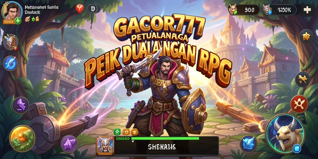 Tampilan gameplay RPG GACOR777 yang mendalam dan menarik.