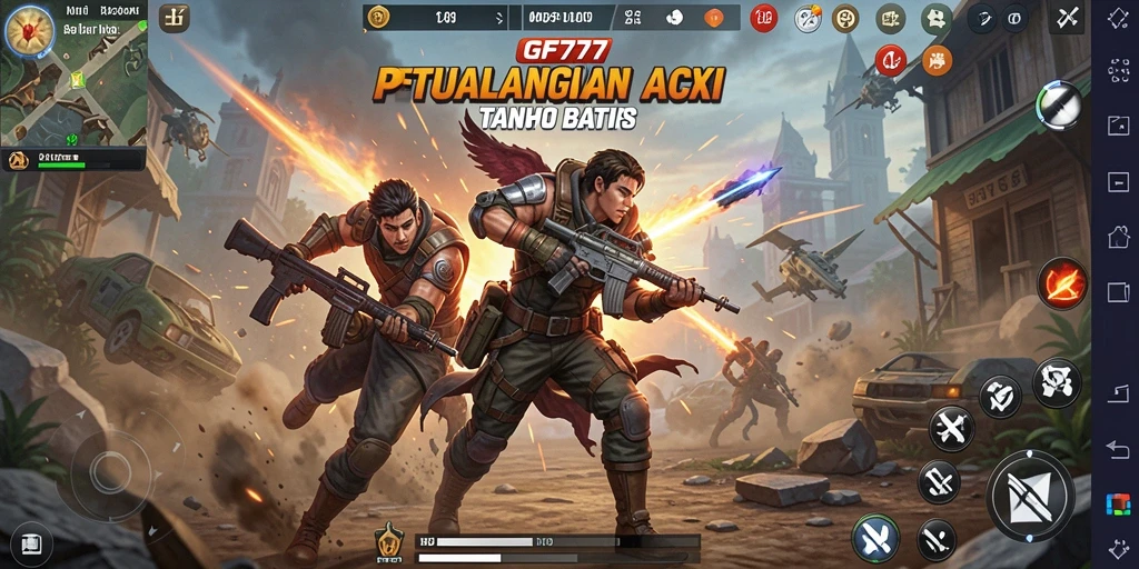 Gameplay action seru di GF777 yang menegangkan.