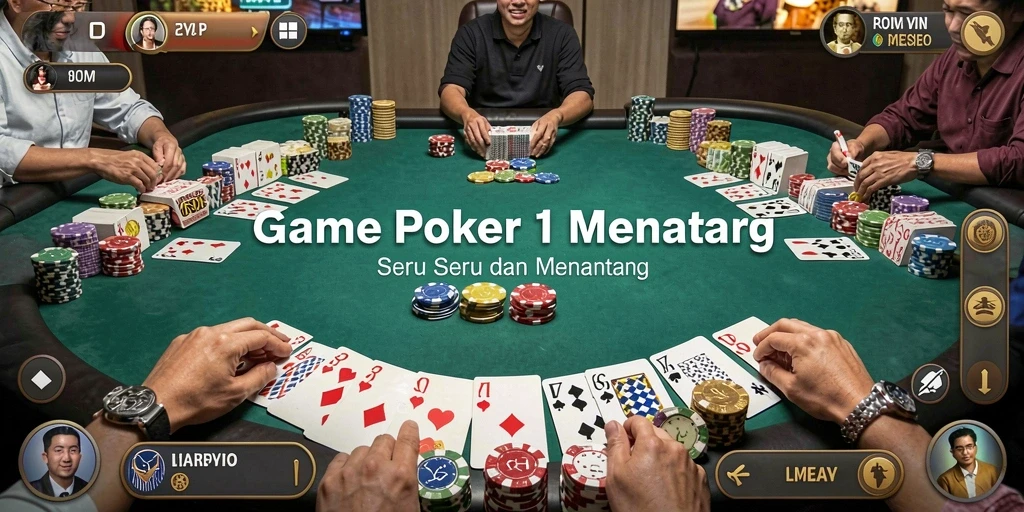 Tampilan gameplay seru di HARAPJP dengan pemain yang berkompetisi.