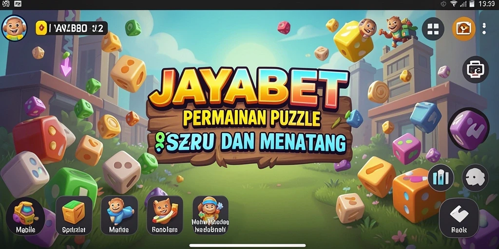 Screenshot JAYABET menampilkan gameplay seru dan tantangan puzzle.
