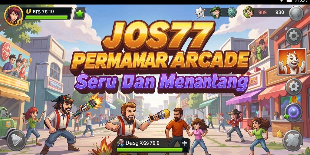 Tampilan gameplay seru dari game Arcade JOS77.