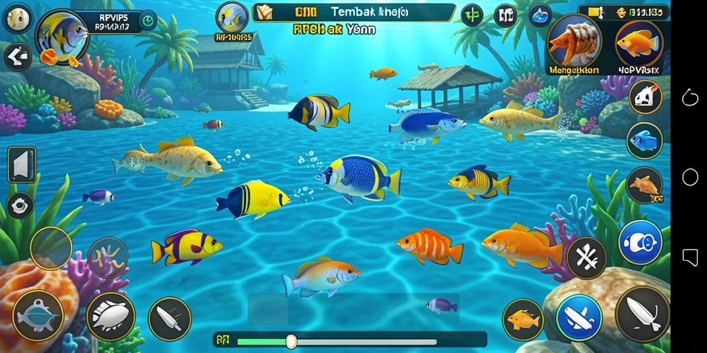 Gameplay seru dalam Tembak Ikan di RPVIP5.