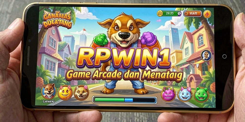 Tampilan gameplay seru dari RPWIN1 dengan grafis menawan.