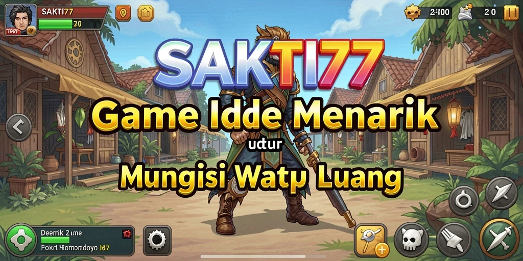 Tampilan gameplay SAKTI77 yang menarik dan penuh warna.