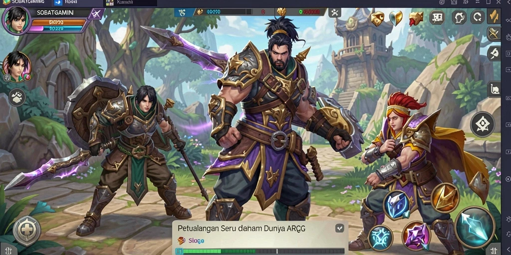 Tampilan gameplay SERU dan menantang di SOBATGAMING.