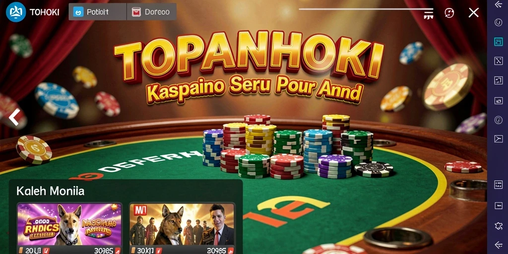 Gameplay seru dan interaktif dalam TOPANHOKI yang memikat pemain.